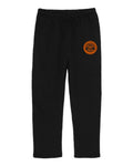 EMBROIDERED UNIFORM STRAIGHT LEG SWEATPANTS